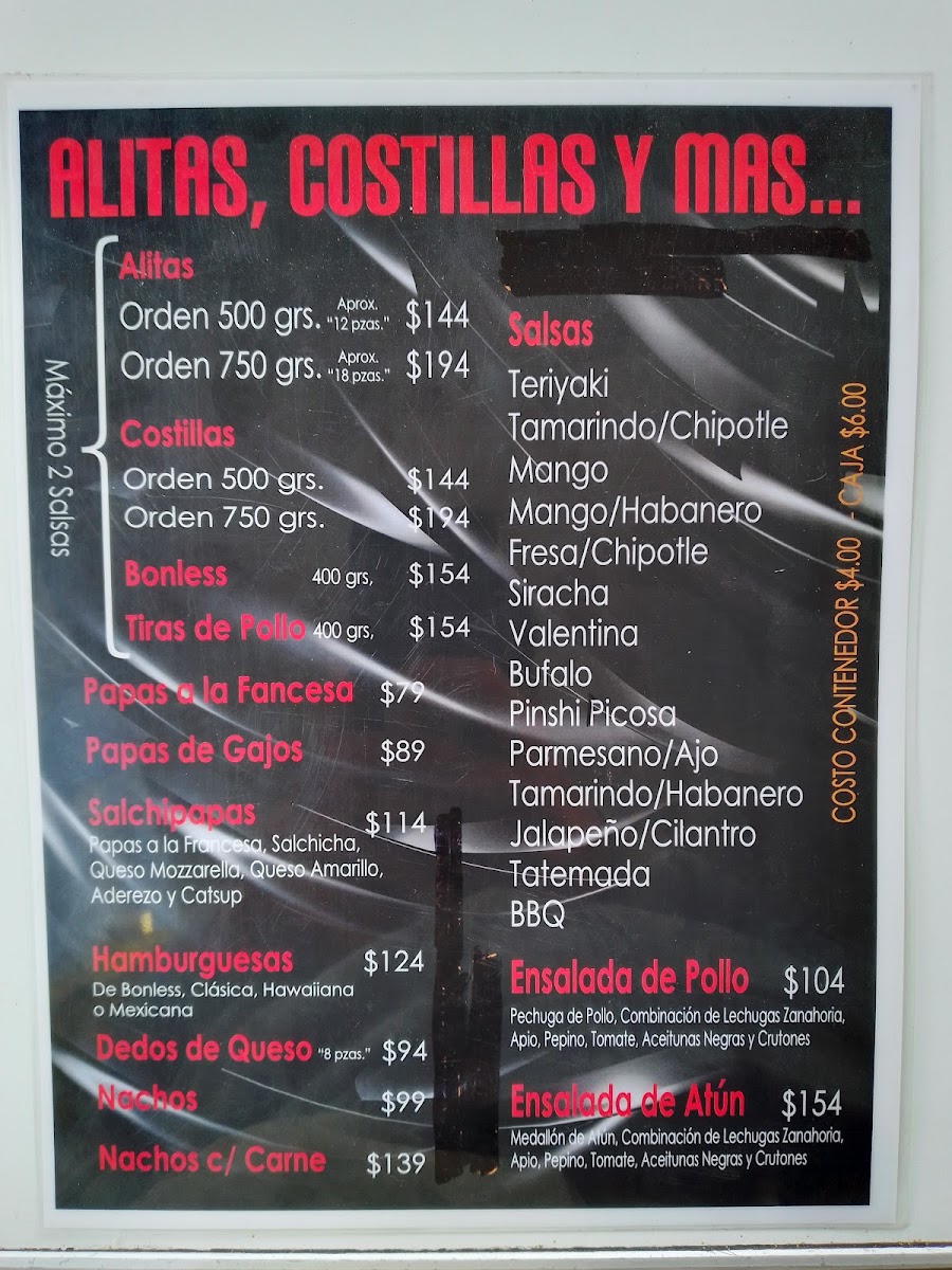 Las Micheladas Menu - Image 3